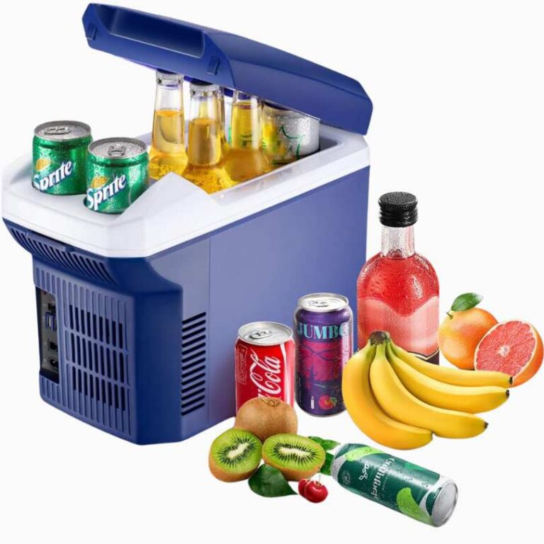 Car Portable Mini Fridge with 12V DC & 120-240V AC by www.guppier (1)