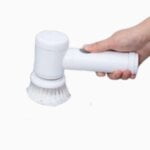 Electric Cleaning Brush with 3 Brush Heads