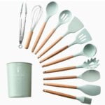 Kitchen Utensils Silicone 11-Pieces Spatula Set