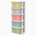 Plastic Drawer Cabinet Cloth Storage