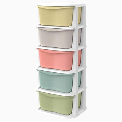 Plastic Drawer Cabinet Cloth Storage