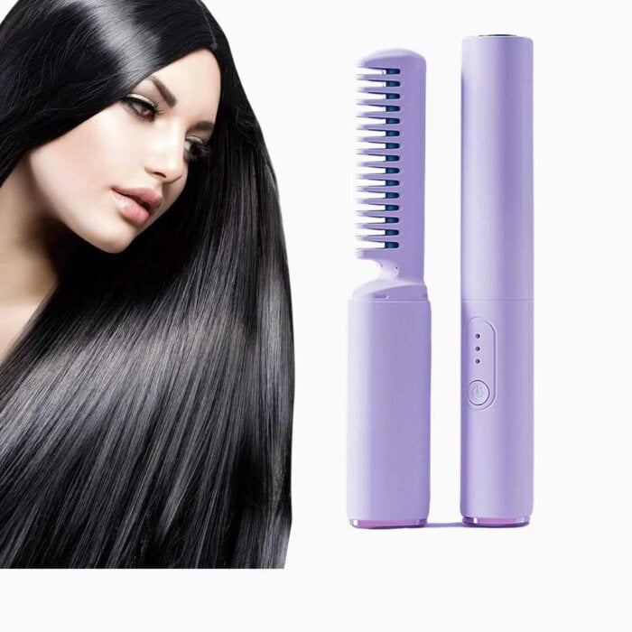 Rechargeable Mini Hair Straightener by www.guppier.com