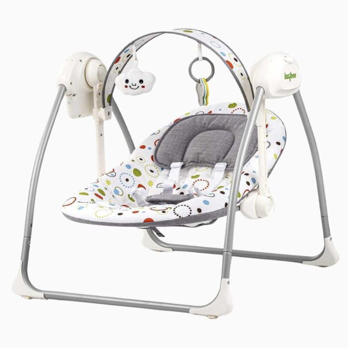 Baby Swing Cradle Automatic Electric Swing by www.guppier (1)