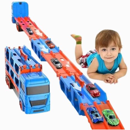 Car Toy Truck for Kids with 6 metal Toy cars by www.guppier.com (16)