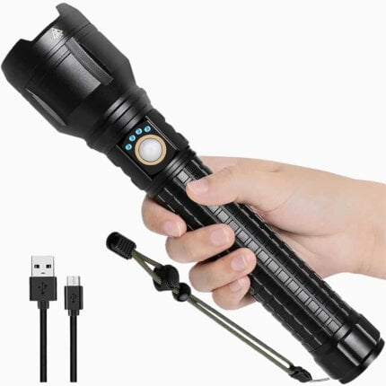 LBE P90 Rechargeable LED Flashlight by www.guppier (1)