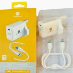 MAXOLA Fast Charger USB-C to Type C  Power PD33W Android Lightweight Standard dard Plug White