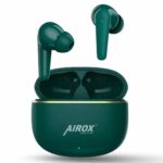 Airox X001: BT5.3 Earbuds Green with 6 Hours of Battery Life
