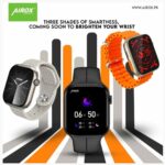 irox W1 Smart Watch Fitness Partner and Bluetooth Calling | 2.2 Inch with 3 Straps