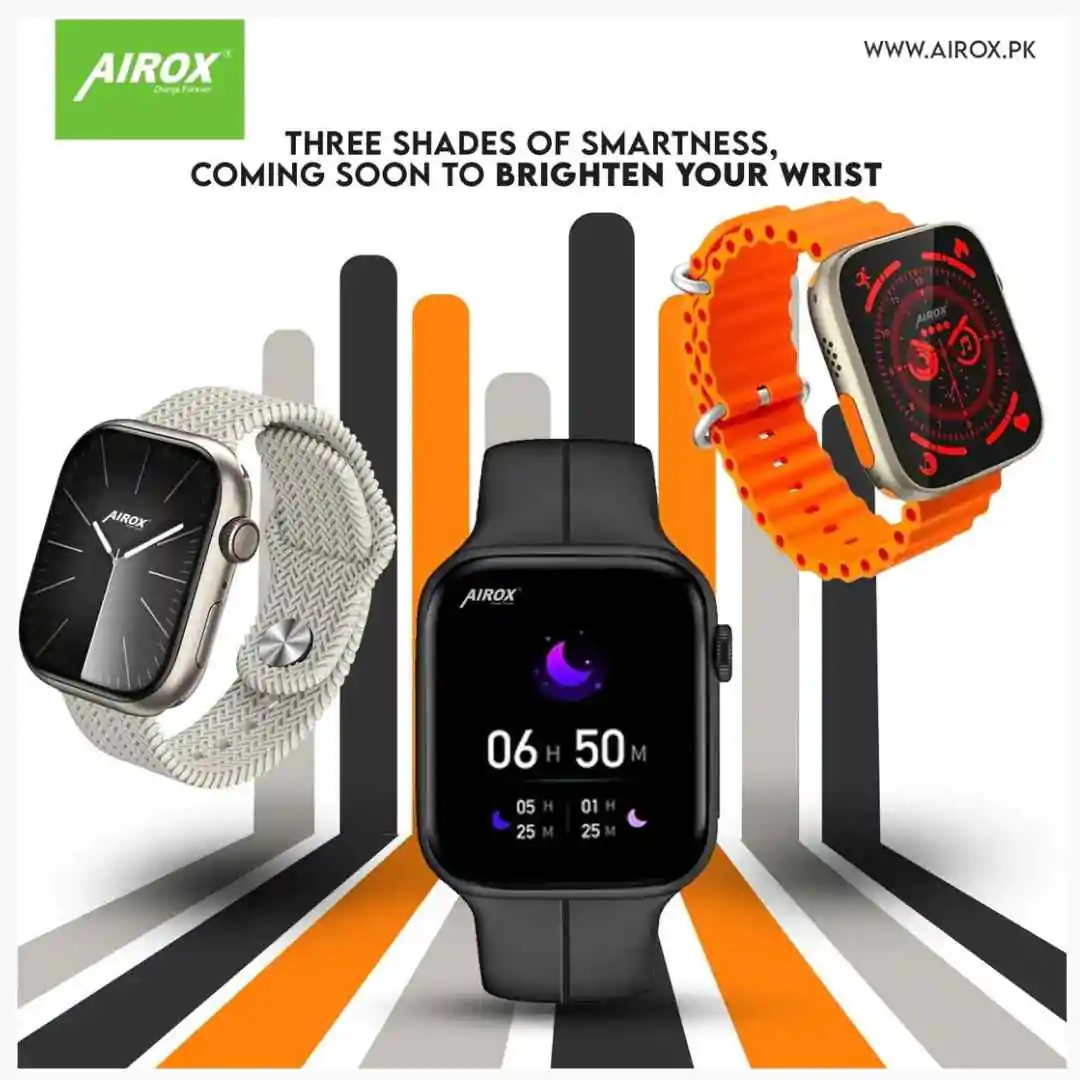 irox W1 Smart Watch Fitness Partner and Bluetooth Calling | 2.2 Inch with 3 Straps - Image 1
