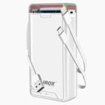 Airox PB11: 18000mAh Torch Powerbank with 3 Built-in Cables and Dual USB Ports