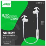 Airox BT06 Wireless Sports Earphones White High Definition 🎧