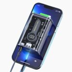 10000mAh Transparent Wireless Power Bank Portable Magnetic Wireless External Battery Pack For iphone 14 13 12 Pro Max samsung